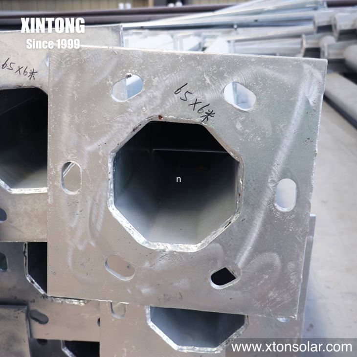Galvanized Steel Light Pole