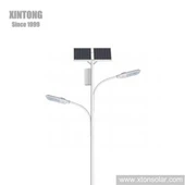 60W aku paigaldatud LED Solar Street Light Management System